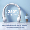 Hands-Free Cooling Bladeless Neck Fan